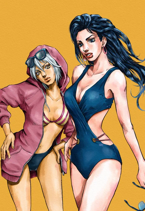リサリサとマライア(³3³∫ #Mariah #lisalisa #jjbafanart