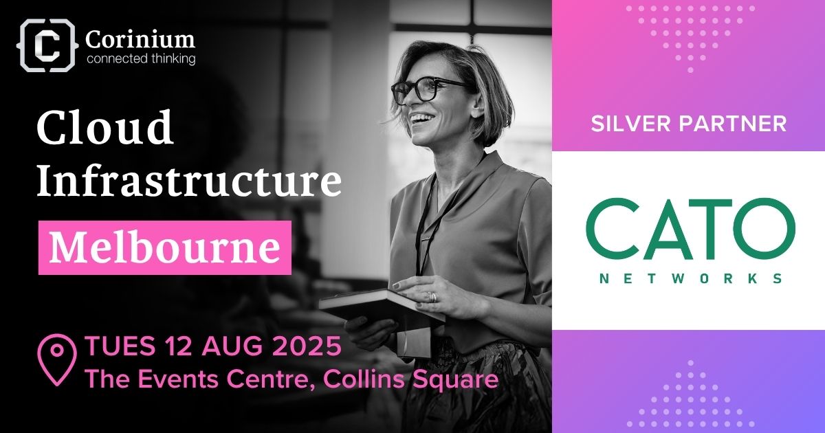 Cato Networks (@catonetworks) on Twitter photo Join us at Cloud Infrastructure Melbourne on Aug 12!
Stop by Booth 9 to see how Cato simplifies cloud strategy with secure, scalable networking—all in one platform.
Use code CISOSPON500 for $500 off:
See you there 👉 …ud-infra-mel.coriniumintelligence.com/end-user-regis…
#CloudInfraMel #SASE #cybersecurity Join us at Cloud Infrastructure Melbourne on Aug 12!
Stop by Booth 9 to see how Cato simplifies cloud strategy with secure, scalable networking—all in one platform.
Use code CISOSPON500 for $500 off:
See you there 👉 …ud-infra-mel.coriniumintelligence.com/end-user-regis…
#CloudInfraMel #SASE #cybersecurity