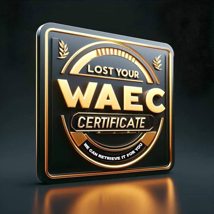 Bolami_78's tweet photo. @ruffydfire Lost Your WAEC Certificate? We've Got You Covered!
Did you write WAEC between 1999-2024 and misplaced your original certificate?

No need to stress! Our expert services can help retrieve your original WAEC certificate without visiting WAEC office.

Contact: 08082660809 https://t.co/dLL1nN8oMO