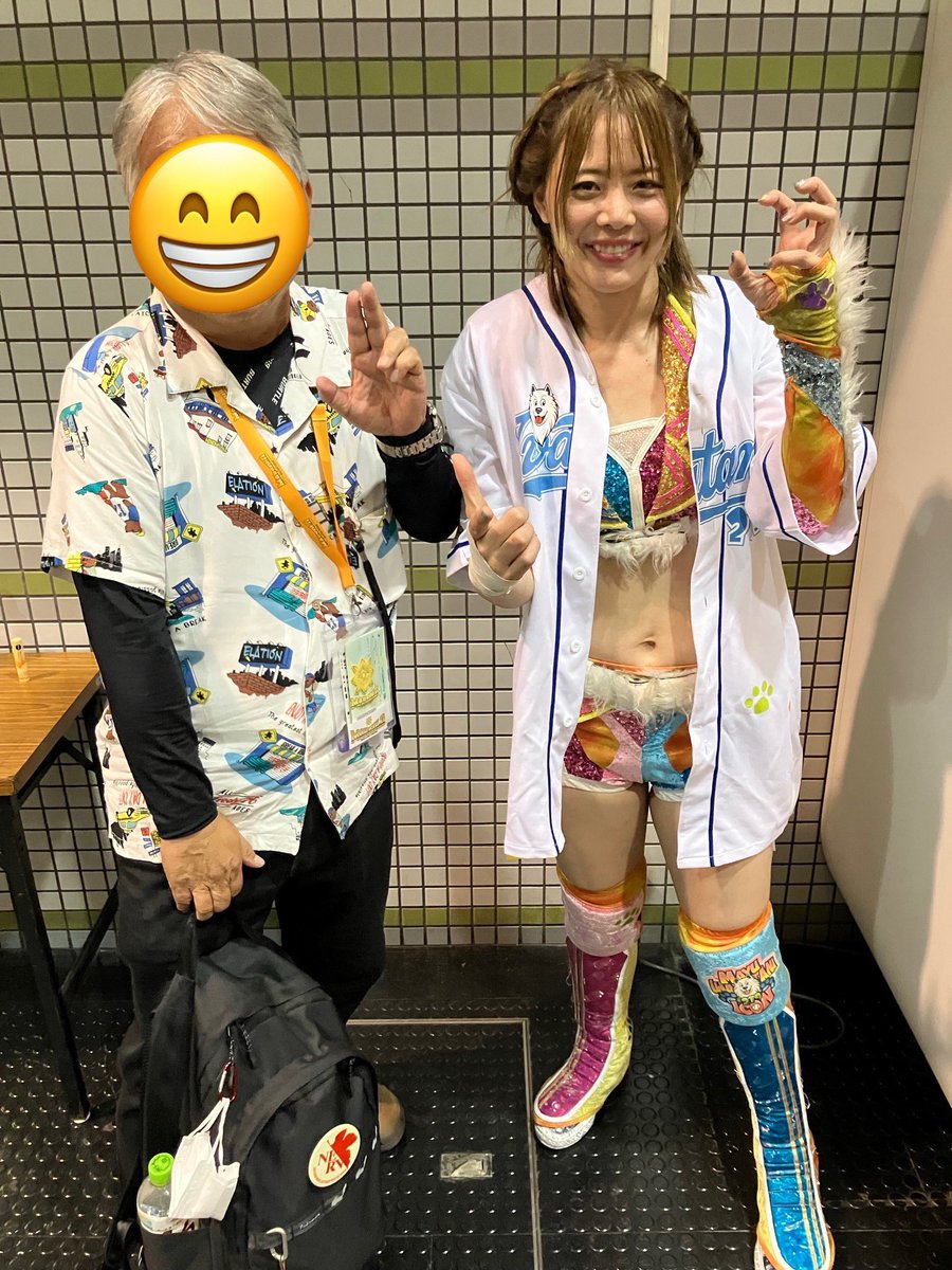 マリーゴールド所属女子プロレス界のアイコン岩谷麻優選手。 スター