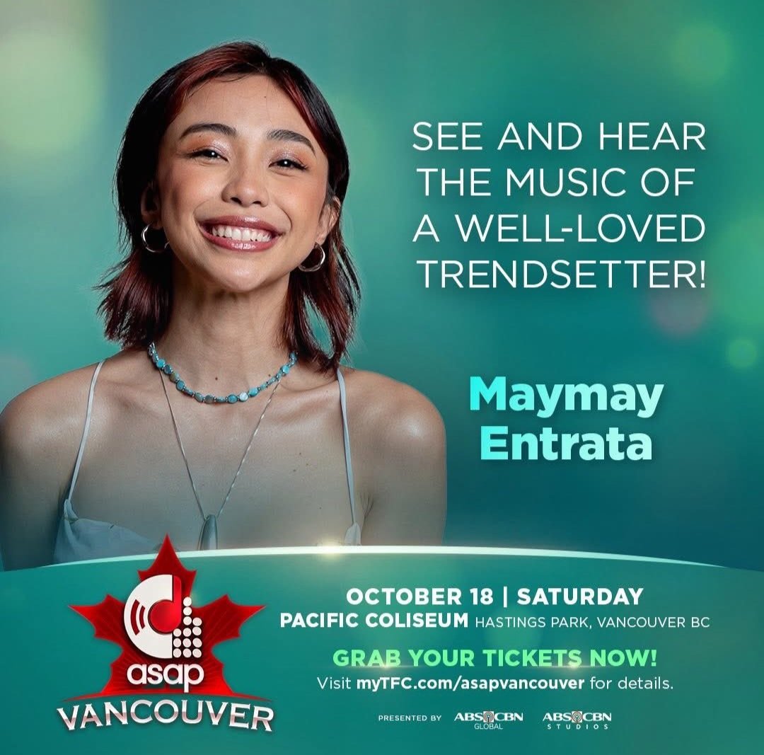 What:  #ASAPVancouver 
When: October 18, 2025
Where: Pacific Coliseum, Hastings Park, Vancouver, Canada

🔗ticketleader.ca/events/detail/…

#MaymayEntrata <a href="/maymayentrata07/">Maymay</a>