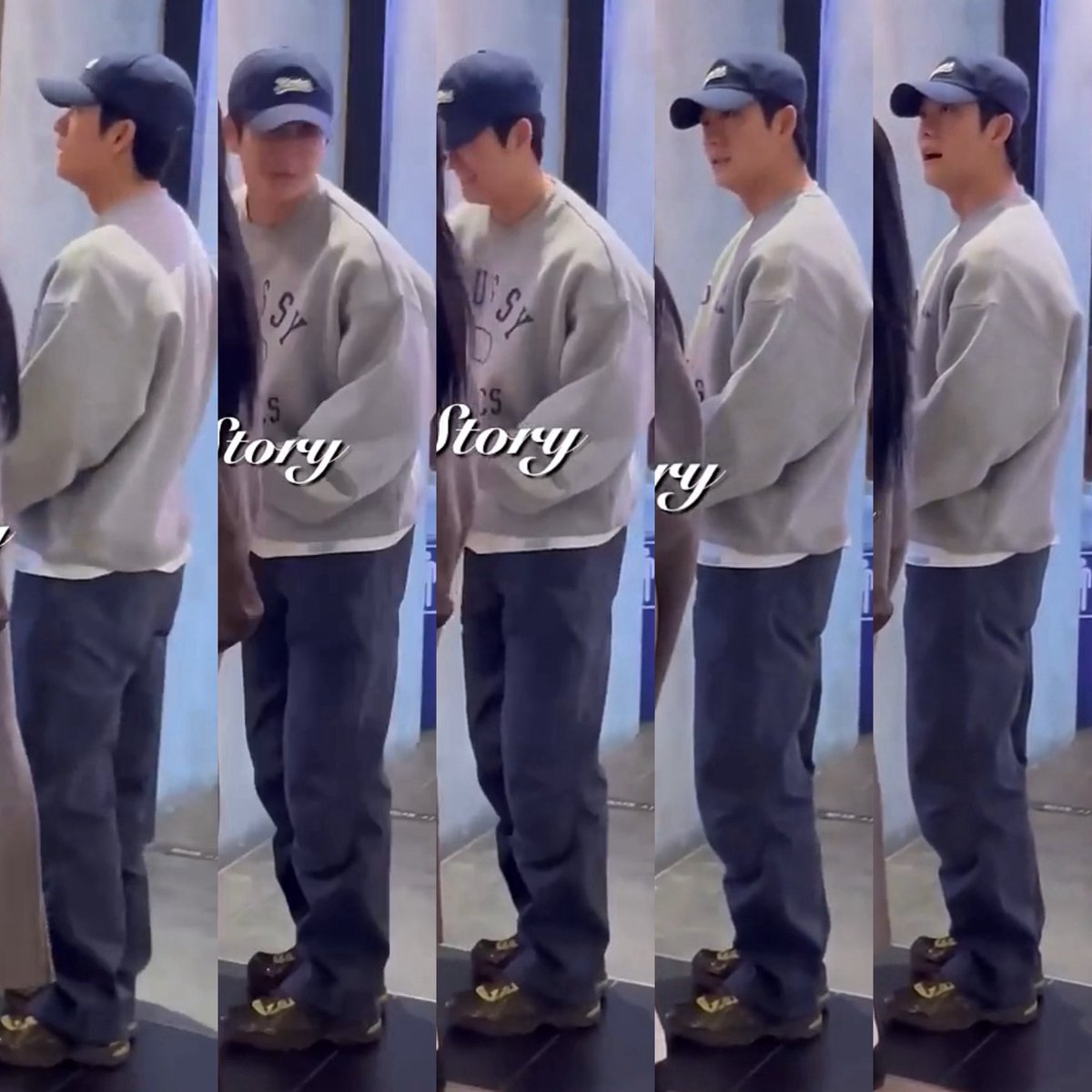 私服優那那💙🩶🤍