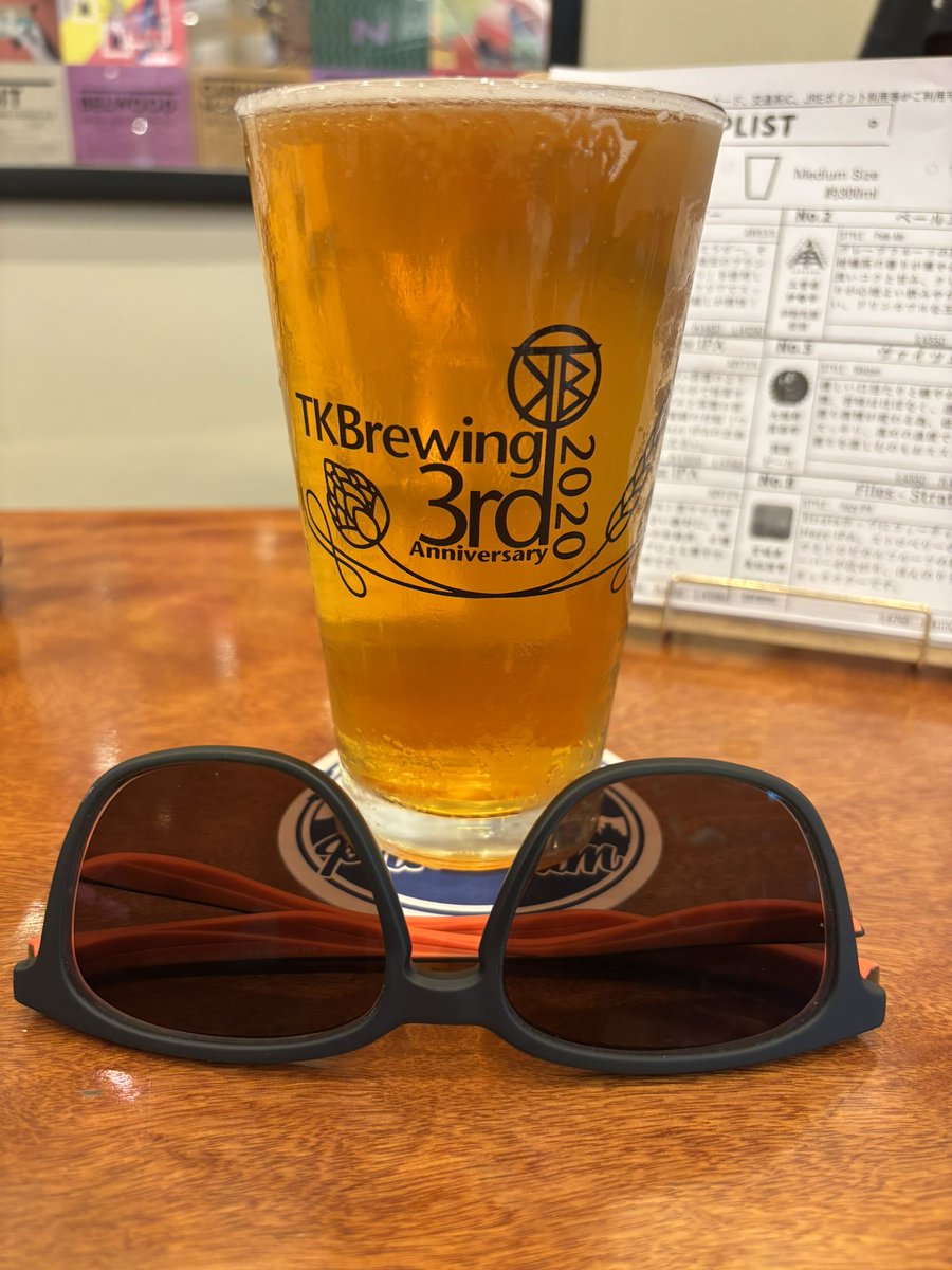 hidebond's tweet photo. 練習あと🍺
#TKBrewing https://t.co/6WBPcQDB8j