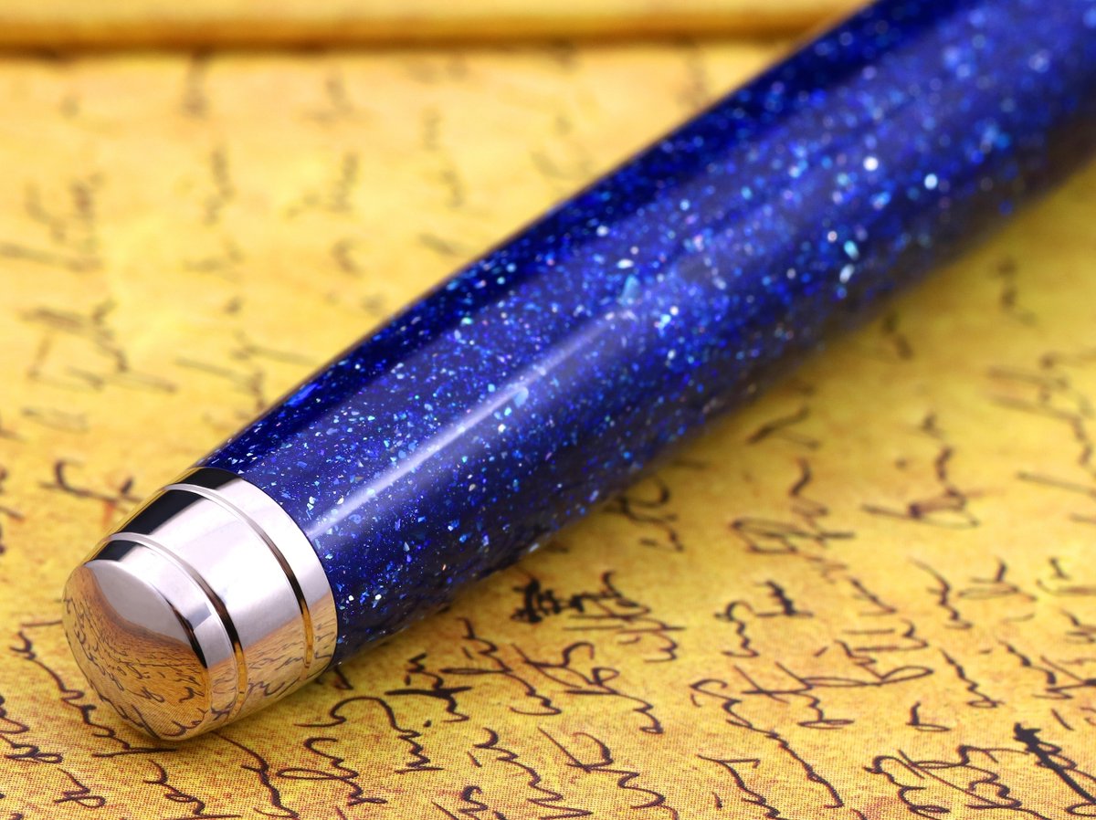 Bens_Bespoke's tweet photo. Looking for a beautiful Calligraphy or Cursive  Fountain Pen?

Handmade Diamond Cast Radiance Blue Acrylic - Bock 1.1mm Stainless Steel Size 5 Stub Calligraphy Nib

On sale - 10% discount - secure worldwide shipping

https://t.co/pPy7ki9vj4 https://t.co/3okhbL3nZE