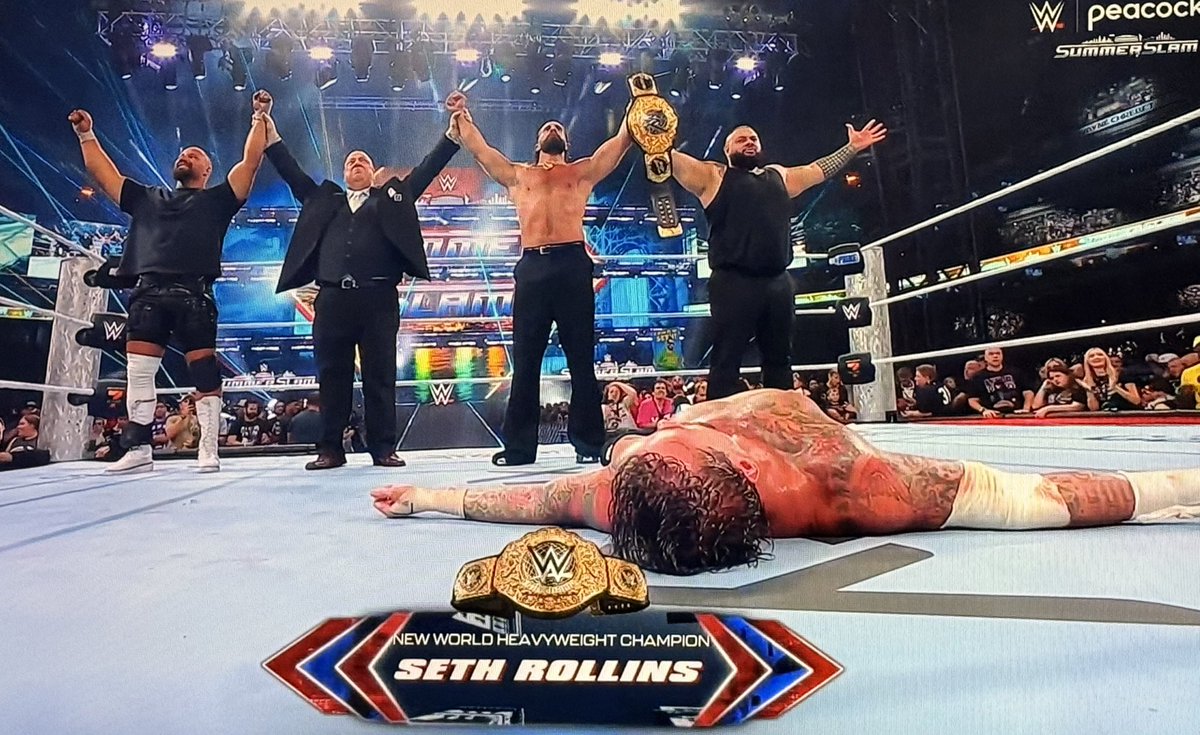 JoshDollars's tweet photo. Did my dawg CM Punk filthy…. And the New!!!!! #SethRollins https://t.co/zoehywEj6s