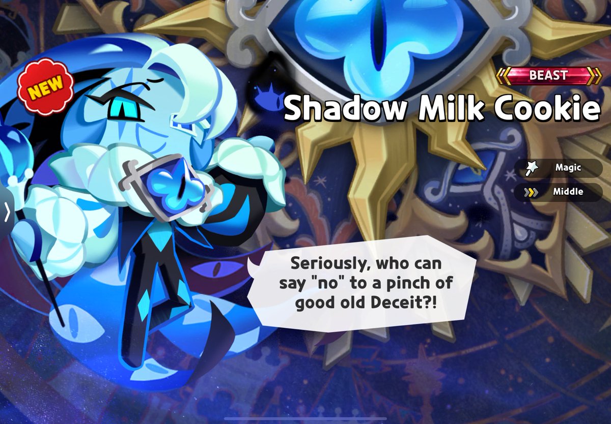 I’ve always wondered if Shadow Milk Cookie can change defining colours within his human forms. He is consistently shapeshifting, but the a constant pattern that shows with his forms is with colours.