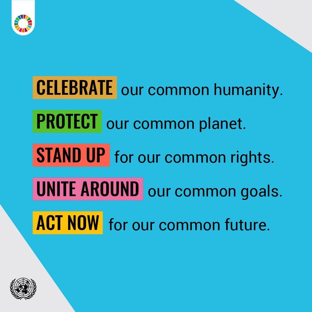 17 Sustainable Development Goals promote prosperity and protect the planet by ending poverty, boosting growth, improving well-being, and tackling climate change.

Learn more about the #GlobalGoals: buff.ly/v9hkj3v