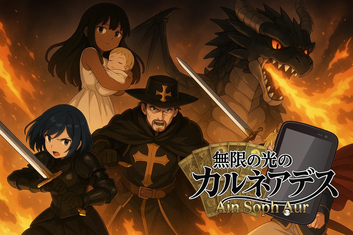 lolicarbonara's tweet image. #VtuberPlus Original Novell Game Vol.4  
窓辺の天使 ANECDOTE 『無限の光のカルネアデス～Ain Soph Aur～』

「プレイヤー」に配られる大アルカナ  タロットを模したPDAから出力される質量を持ったソリッドビジョン「アバター」を駆使して生き残りを賭けて戦うデスゲーム。