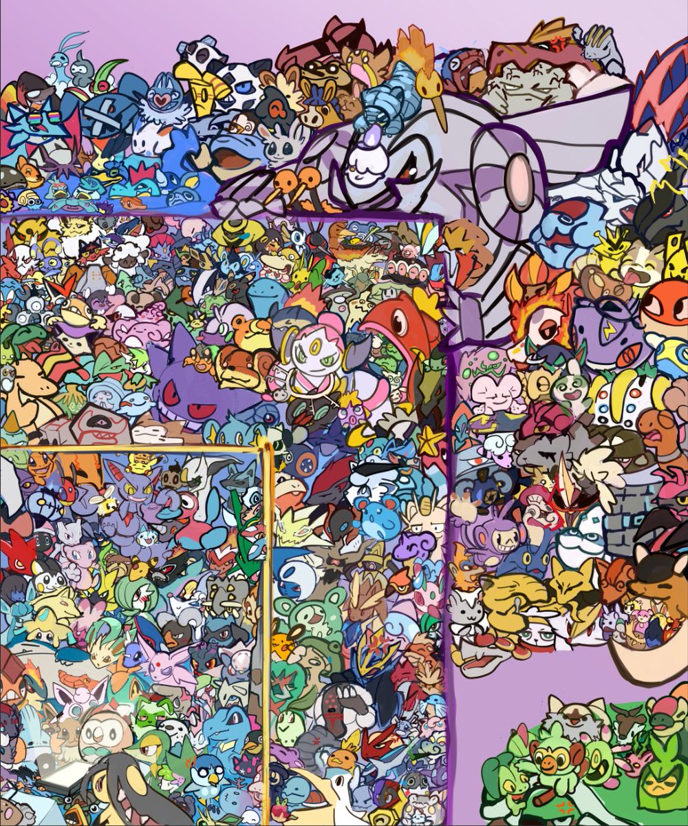 ACTUALIZACIÓN
Estamos en la recta final de nuevo, espero que con esto ya acabe el mural, porque una tercera expansión ya acabará conmigo.
Porfa darle apoyo los pocos que queden despiertos.