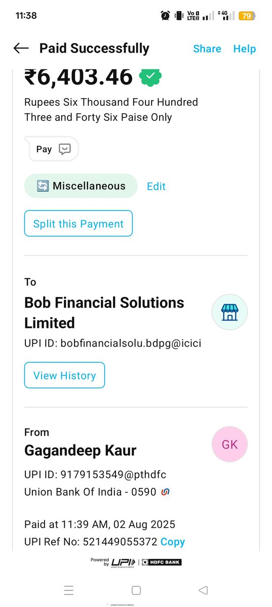 Gagangupta549's tweet photo. @bobcardofficial I had paid minimum due but it doesn't shown on balance . So I paid again minimum due . I paid credit card payment for 2 times but it show only one payment. Kindly contact me as soon as possible. @Paytm @bobcardofficial @Paytmcare . https://t.co/4dTE1y1pbf