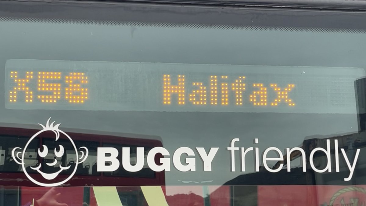 First69217's tweet image. Halifax, we’re on our way! First stop, Chorlton Street at 0830! We can’t wait to have you all onboard -AC