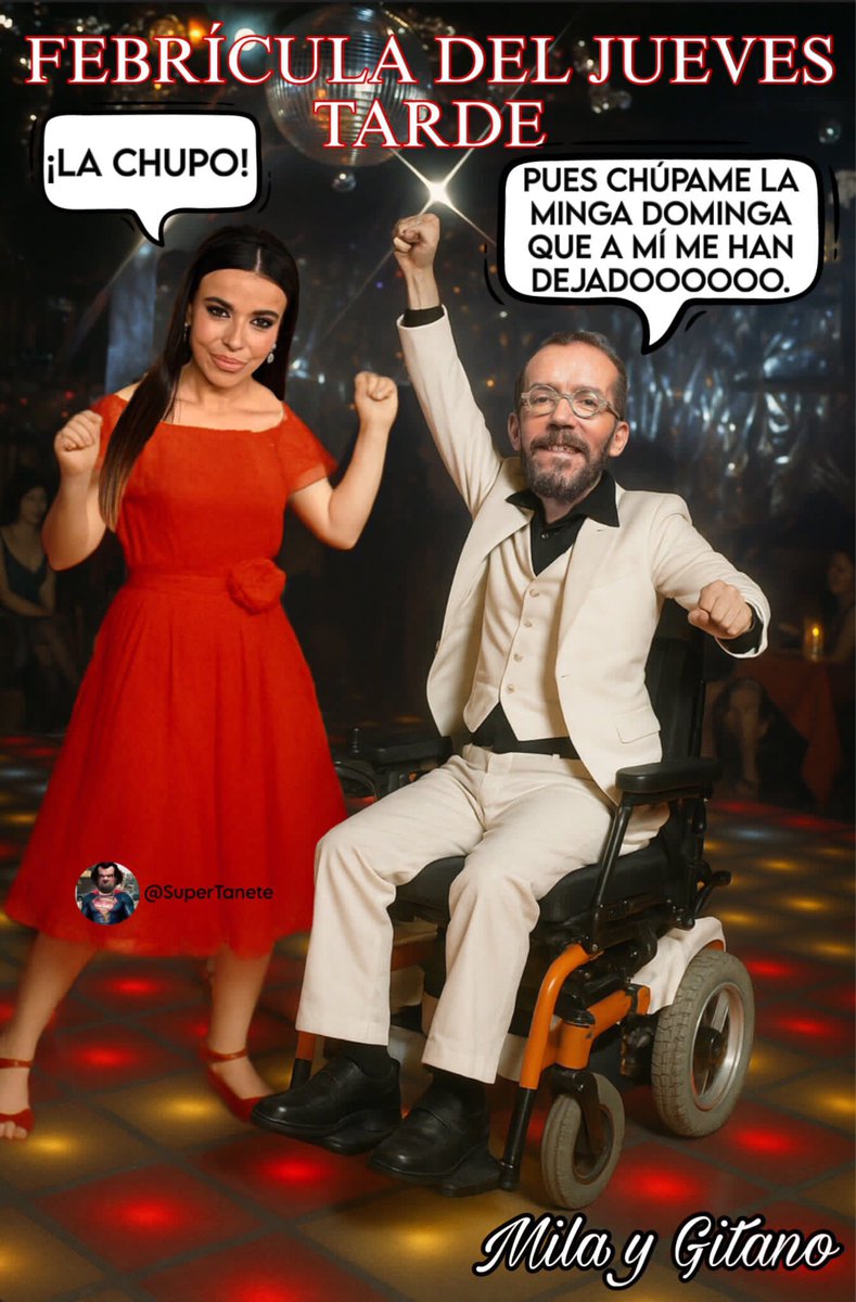 ¡MUY BUENOS DÍAS!

La Pintura de los días por <a href="/Mulagros7/">Milagros</a>  Mila Soyyo y <a href="/SuperTanete/">Supergitano</a>  El Gitano: Hoy, "Febrícula del jueves tarde"

lapaseata.net/2025/08/03/hoy…

Desde vuestra revista digital #LaPaseata  os damos las gracias por vuestra lectura y os deseamos que tengáis un maravilloso