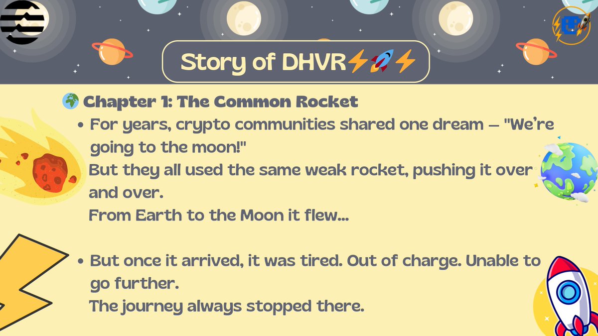 HighRocketEmoji's tweet photo. The story begins...

One rocket wasn’t enough.

We rewired it with ⚡Double HighVoltage⚡ to go beyond the moon — all the way to Neptune.
🌍🌕🔴🪐🔵

This is not just a Emoji — it’s a mission.

#DHVR is here to unify the emoji coinverse and launch a movement powered by fun, memes, and pure community energy.
⁣
✨ Read the full journey in the thread below ⬇️

@Aptos @emojicoindotfun