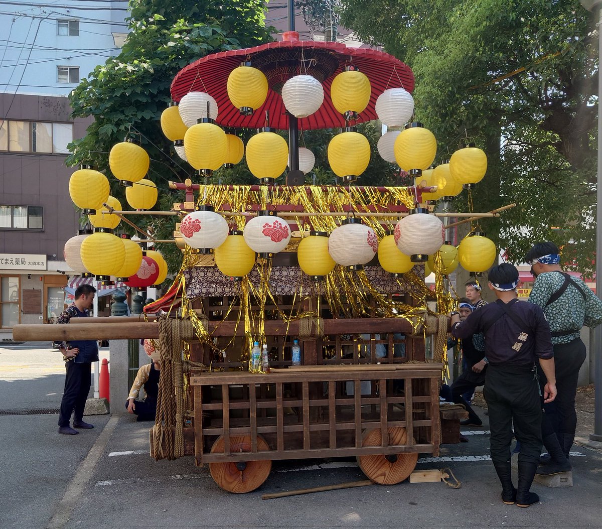 2Nyango9's tweet photo. 大須祭り、来てます https://t.co/nF12J6XCt9