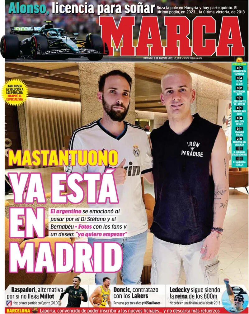 Ganarganarywin's tweet photo. #buenosdiasATodos
#portadas de la prensa deportiva ⚽ de hoy 🍵📰 #domingo
.
.
.
.
.
.
.
.
.
.
.
.
.
#chiringuitomadrid
#HalaMadrid
#LaRevuelta
#Alonsovideo
#aruseros
#SiguemeYTeSigo https://t.co/gKcnMmNuCJ