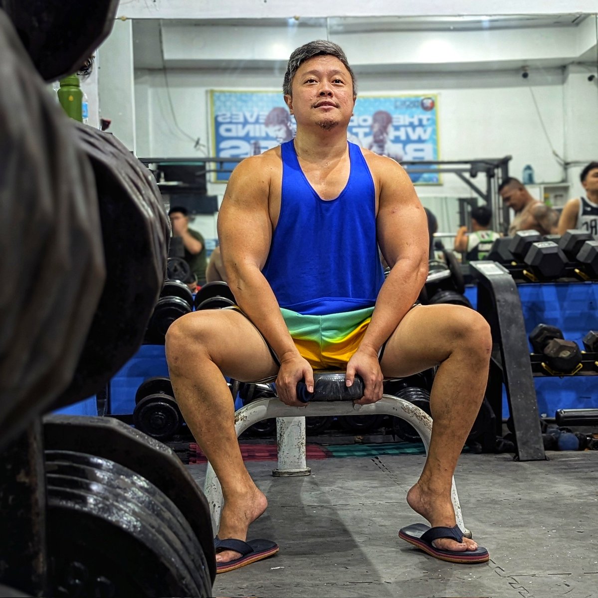 HomunculusZero1's tweet image. ...weekend workout before ✈️✈️✈️