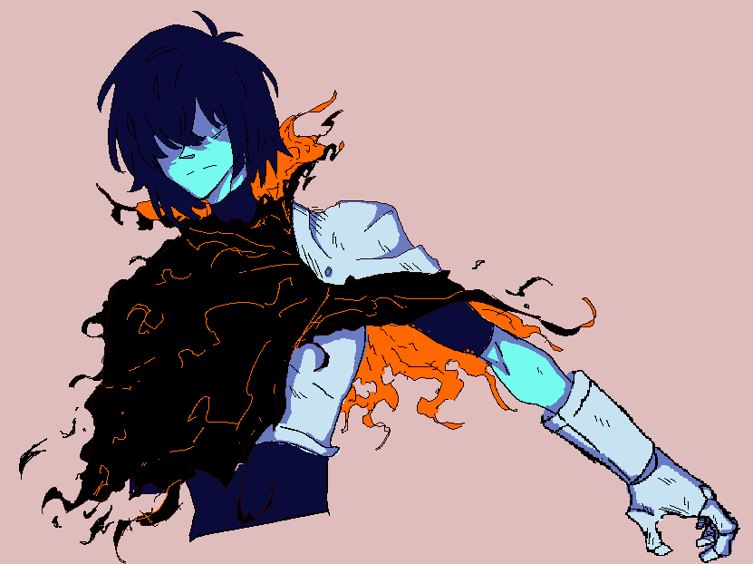 BlasterPotato's tweet photo. Ok so like I had this idea on how the shadow mantle looks
#DELTARUNE #krisdreemurr #deltarunefanart https://t.co/6dkVYbU3Yu
