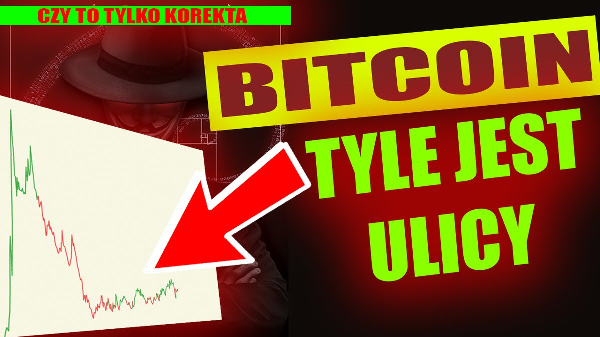 mojeBTC's tweet photo. #BITCOIN - Nie ma ulicy, ale są... Czy ta KOREKTA jest jakimś zagrożeniem? https://t.co/QcQvREZ3mM przez @YouTube https://t.co/42sZJ1htcL