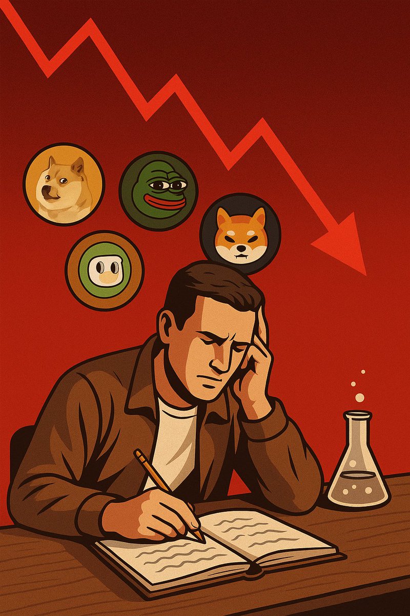 MemeSniperX777's tweet photo. Most will remember today as a bloody day.

But for meme hunters, this is how legends start.

Nobody bought $DOGE on a green day.  
Nobody laughed at $PEPE in a bull.

Red is signal. 🧪 https://t.co/WWjbtJ7CId