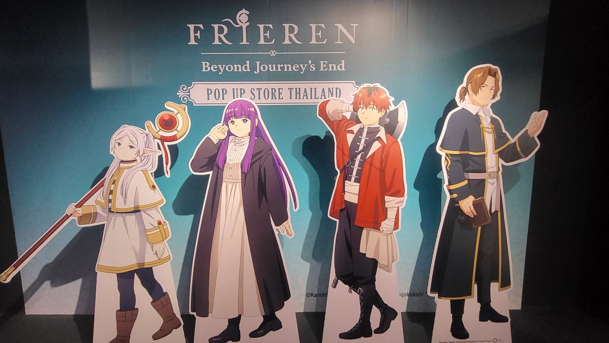 watarujin1110's tweet image. #MBK@National Stadium
サイアムに来たのでMBKで一昨日からやってる #葬送のフリーレン のPOP UP STOREへやってきた。バンコクで一昨年人気一位になったのは知らなんだ。
#タイ
#バンコク
#アニメ