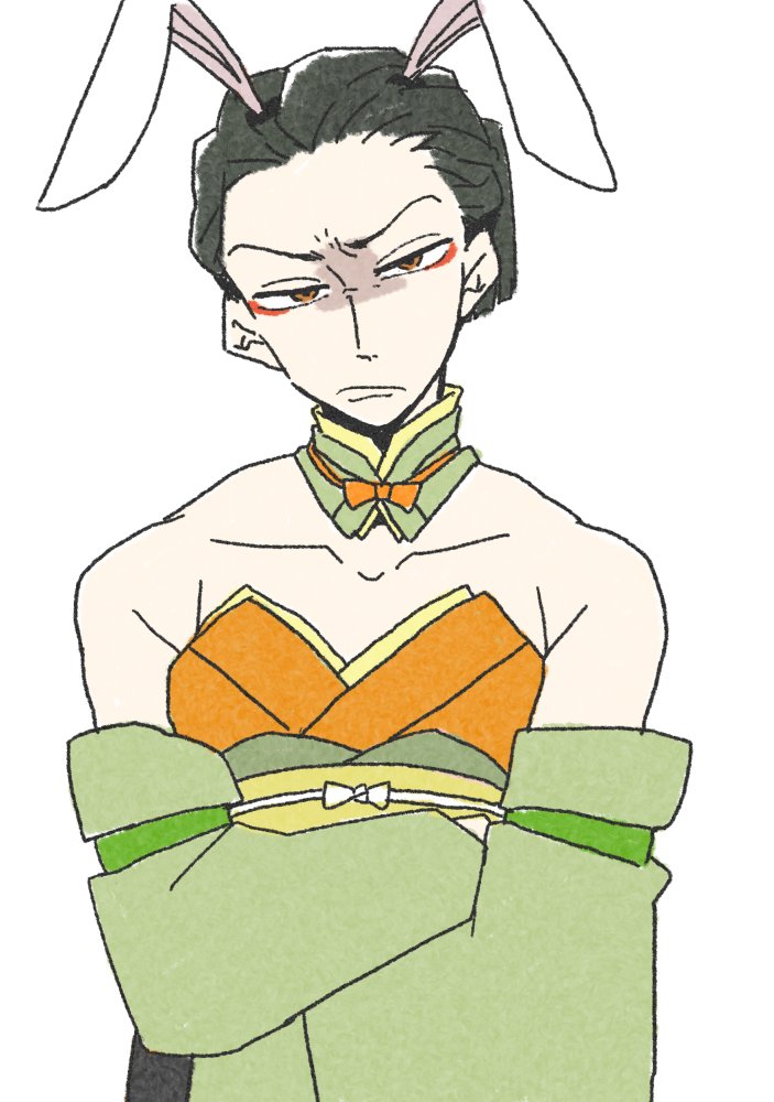 「というわけで改めてバニーの日! キャラ指名ありがとうございました～～!!」|うましかユキのイラスト
