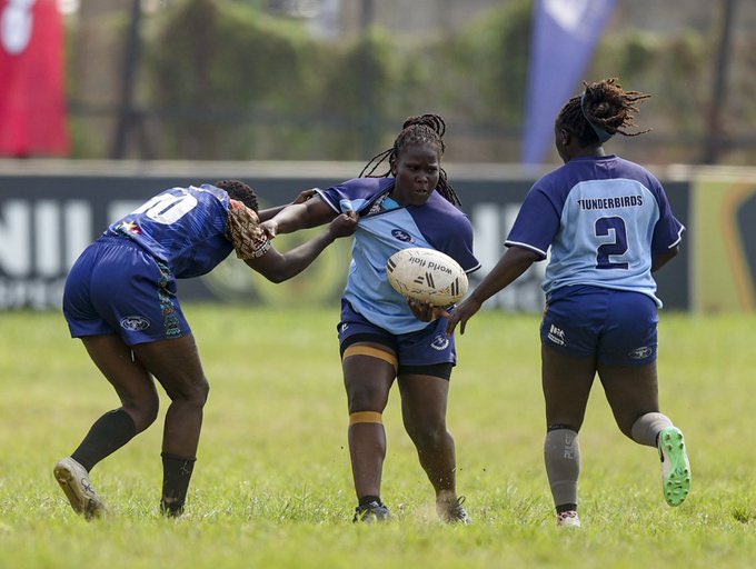 Day 2, Round 3 of the #KabakaCoronationRugby7s .

Women’s Results:

Walukuba Titans 14:05 Ewes
Black pearls 00:32 Thunderbirds 
She Wolves 17:05 Panthers
Avengers 20:00 Nile Rapids

#NileSpecial7s
#NileSpecialRugby