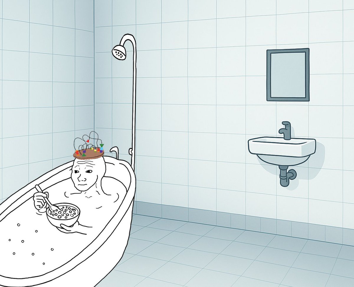 Eating cereal and rethinking my life choices.