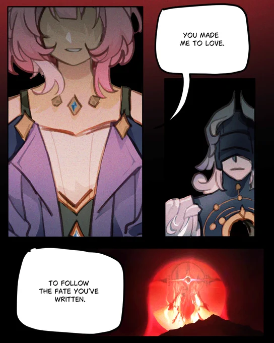 Line of Code, Line of Fire
(1/3)
#HonkaiStarRail #HSR #Cyrene #Phainon #Lygus 