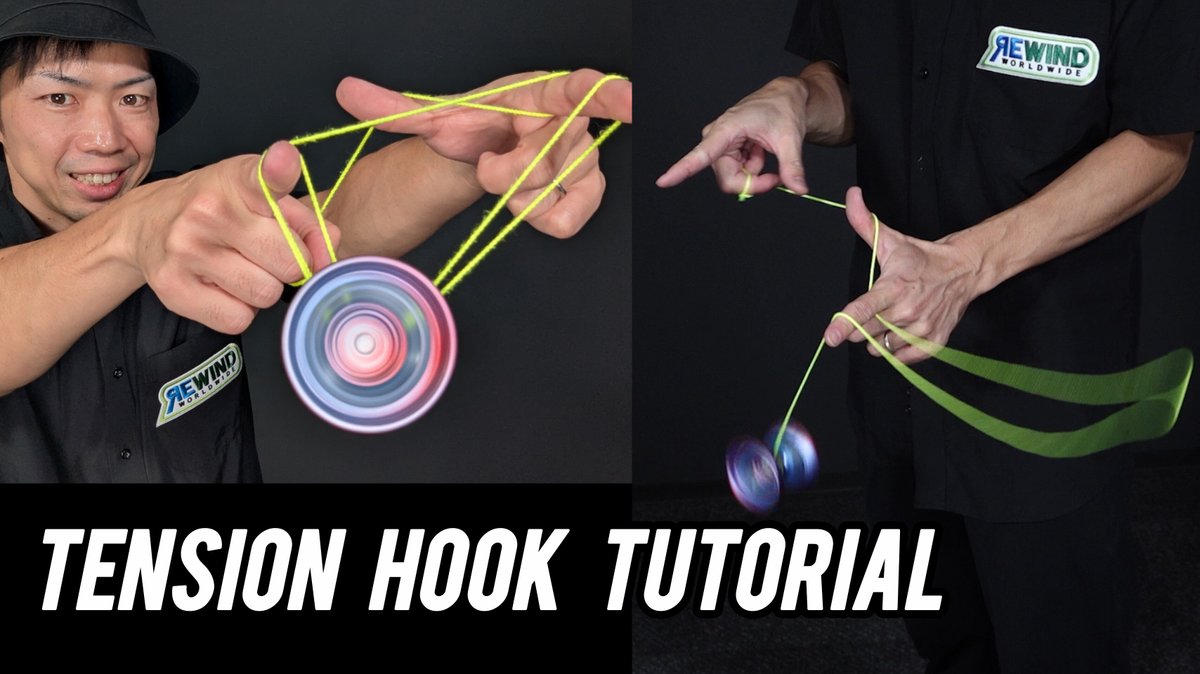 rewindworldwide's tweet image. [REWIND Yo-Yo Trick Tutorial]
🪀Tension Hook
🔽Check now
youtu.be/UHTJzfISSZM?fe…

  #yoyo #tutorial #yoyotricks