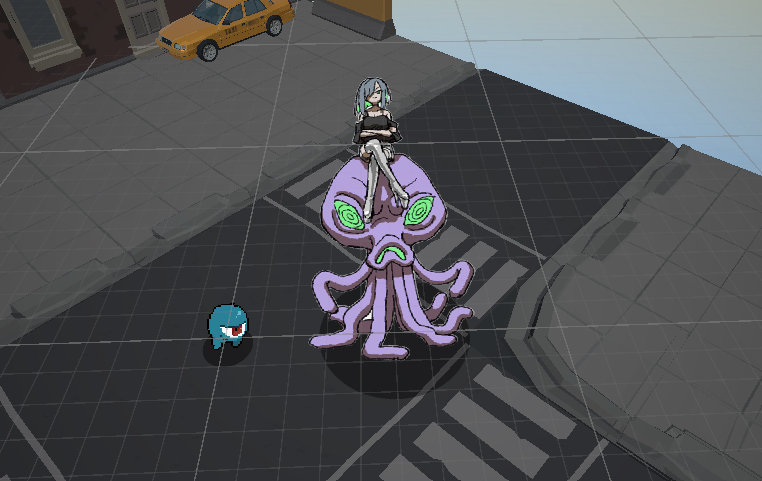 KishiroUnity's tweet image. ボスを作っています！
なんとなくこんな感じかな～
っていうのはすぐ思いつきますが、
実際作り始めると大変です。ボスって。
#IndieGameDev
#indiegame