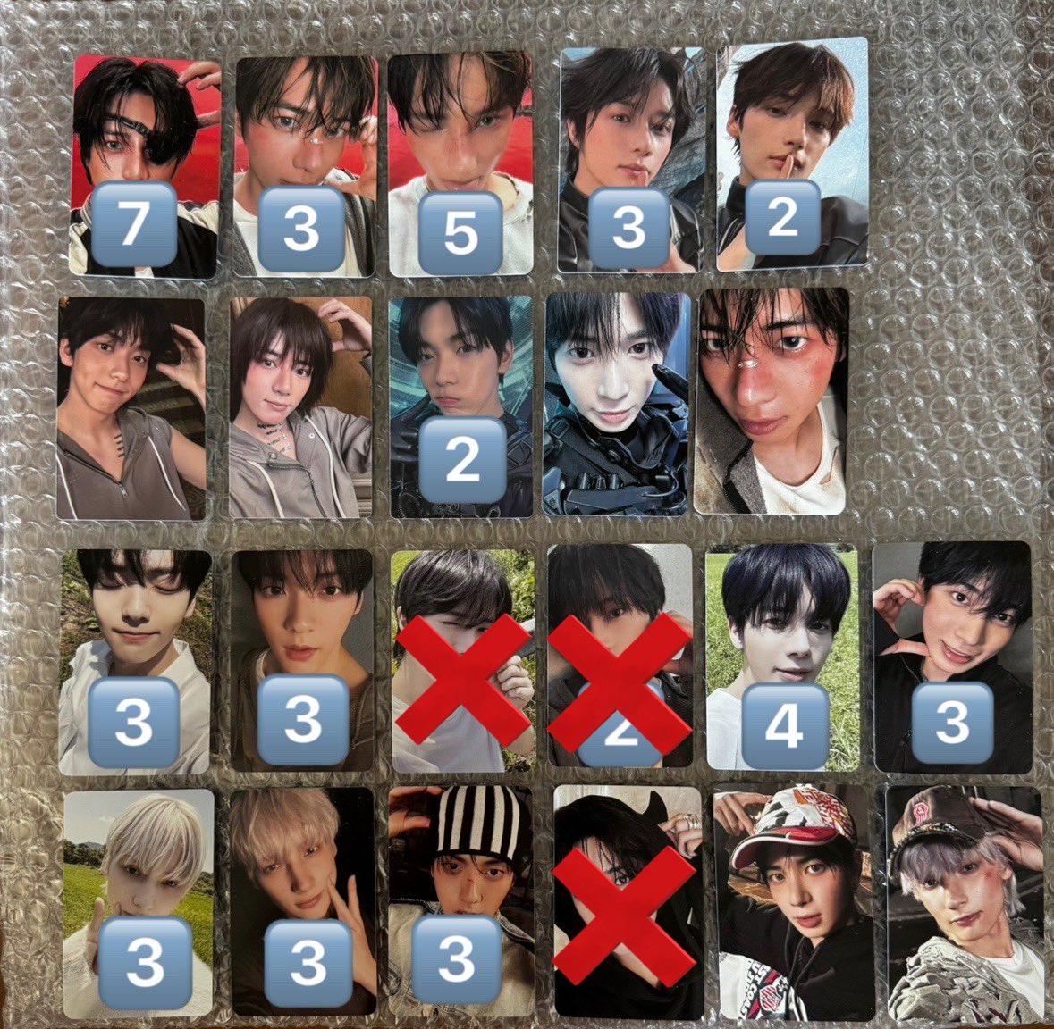 amarillo_0913's tweet photo. @uto_hwang 検索より失礼いたします。
こちらのヒュニンカイ所持しております。
ヨンジュンと交換可能なものございますでしょうか？
2：1など比率ありでかまいません。
ぜひご検討よろしくお願いいたします🙇‍♀️ https://t.co/LmzUuTR7MO