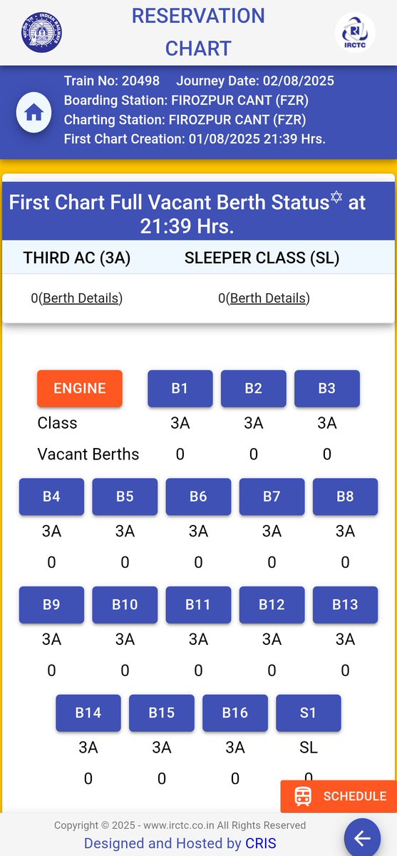 Jay Thepra (Jay*) - जय थेपड़ा (@jaythepra) on Twitter photo 20498 Firozpur Cantt - Rameshwaram Humsafar Superfast
Station Wise Reservation Chart 👇🏻
<a href="/HanumangarhJ/">HANUMANGARH__JUNCTION ❤️ - HMH (Unofficial)</a> <a href="/railfan_RJ31/">VISHU VERMA</a> <a href="/MrRkjajra/">Ellenabad (upcoming Junction)</a> <a href="/B_Mehra01/">Bhart Mehra (ਵਿਧਾਇਕ )</a> <a href="/TSDstation/">BHADRA TIMES</a> <a href="/SadulpurJ/">Sadulpur railways Unofficial</a> <a href="/rakant364/">The Rail Rider</a> <a href="/rajasthan08/">Rajesh kumar</a> <a href="/DineshMeel344/">Dinesh Meel</a> <a href="/sikar_junction/">Sikar Junction 🇮🇳🚉 सीकर जंक्शन (SIKR) - Updates</a> <a href="/RingasJunction/">Ringas Junction</a> <a href="/kapil18_/">🇮🇳 Kapil Choudhary 🇮🇳</a> <a href="/KSGNWR/">किशनगढ़ उत्तरपश्चिमरेलवे</a> @nwr_train_ajmer <a href="/IRUMNDN1/">द मालवा रेल फेन क्लब - IRUMNDN</a> 20498 Firozpur Cantt - Rameshwaram Humsafar Superfast
Station Wise Reservation Chart 👇🏻
<a href="/HanumangarhJ/">HANUMANGARH__JUNCTION ❤️ - HMH (Unofficial)</a> <a href="/railfan_RJ31/">VISHU VERMA</a> <a href="/MrRkjajra/">Ellenabad (upcoming Junction)</a> <a href="/B_Mehra01/">Bhart Mehra (ਵਿਧਾਇਕ )</a> <a href="/TSDstation/">BHADRA TIMES</a> <a href="/SadulpurJ/">Sadulpur railways Unofficial</a> <a href="/rakant364/">The Rail Rider</a> <a href="/rajasthan08/">Rajesh kumar</a> <a href="/DineshMeel344/">Dinesh Meel</a> <a href="/sikar_junction/">Sikar Junction 🇮🇳🚉 सीकर जंक्शन (SIKR) - Updates</a> <a href="/RingasJunction/">Ringas Junction</a> <a href="/kapil18_/">🇮🇳 Kapil Choudhary 🇮🇳</a> <a href="/KSGNWR/">किशनगढ़ उत्तरपश्चिमरेलवे</a> @nwr_train_ajmer <a href="/IRUMNDN1/">द मालवा रेल फेन क्लब - IRUMNDN</a>