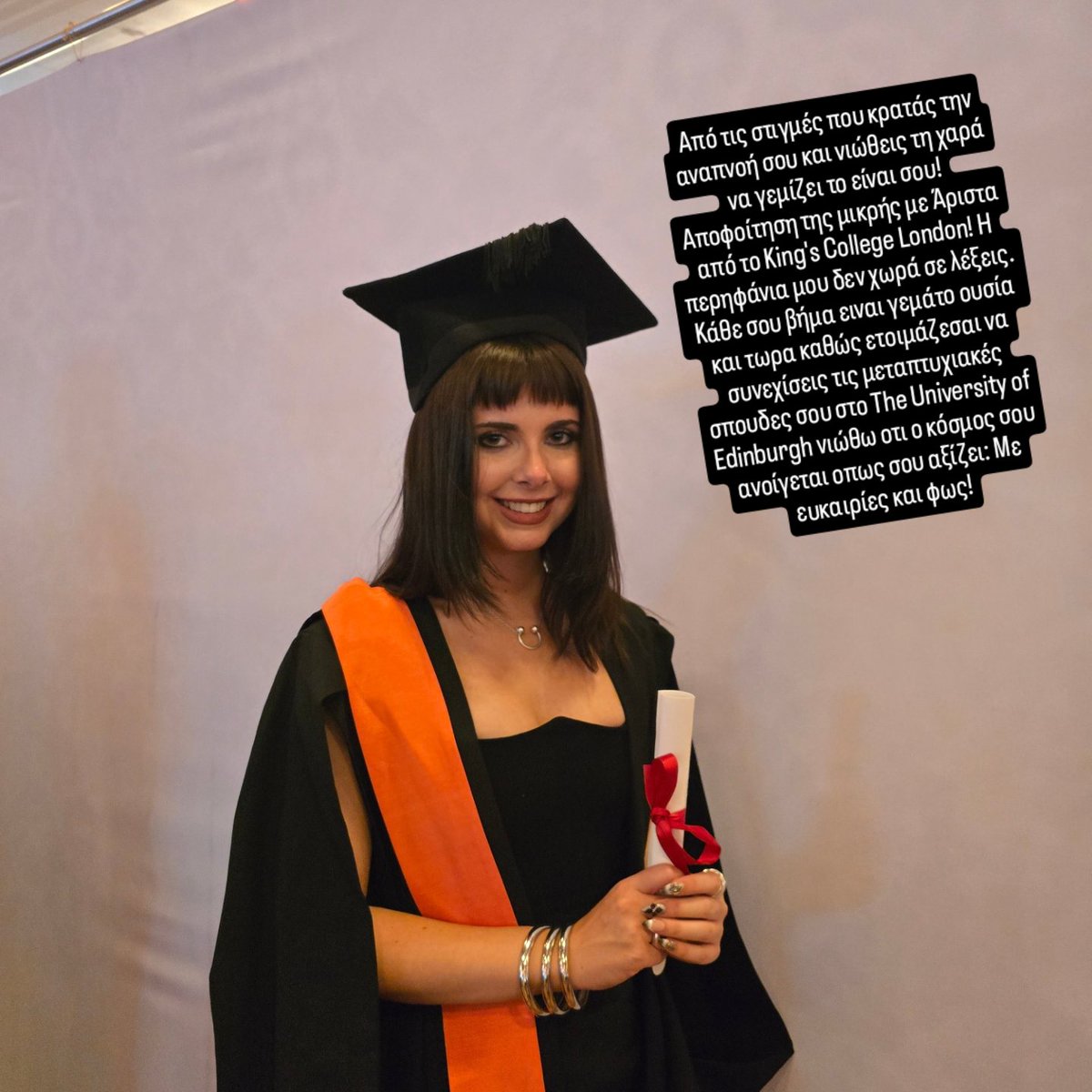 KORINAPATELI's tweet photo. Proud of my daughter - #Biomedicalscience graduate with honours @KingsCollegeLon, now researching #functionalgenetics at the @roslininstitute @uniofedinburgh. Passionate, curious and making a difference. Love you 😍 https://t.co/vCx4HK5UOj