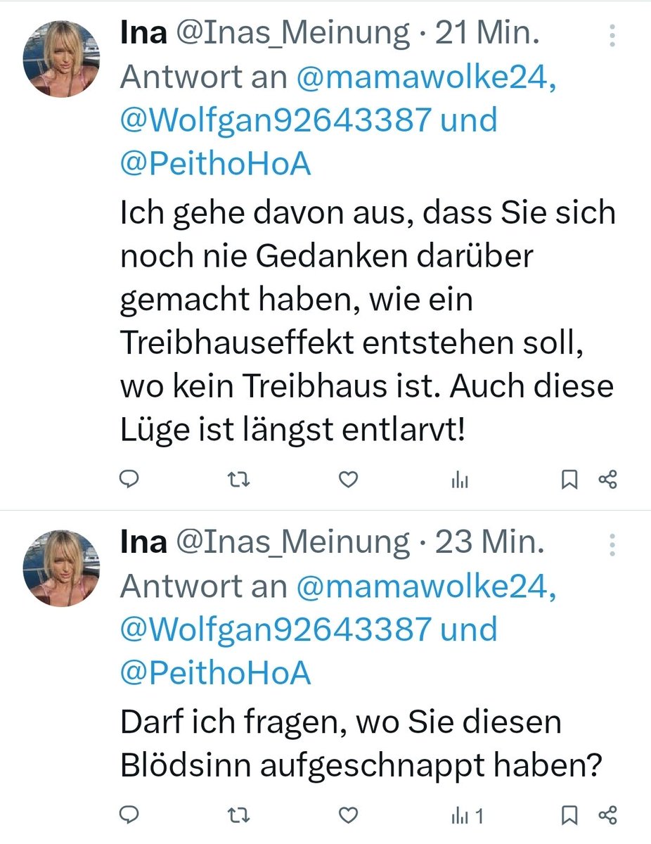 Wenn die Antworten nicht passen könnten, wird halt geblockt.

🤷🏼‍♀️