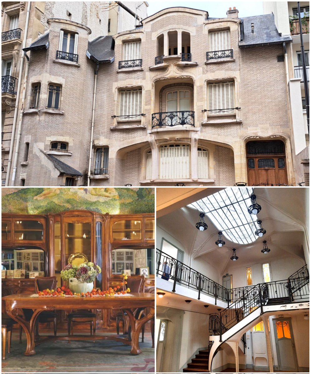 L’hôtel Mezzara, futur musée Hector Guimard et de l'Art nouveau à Paris.
Après avoir failli être vendu par l'État, un hôtel particulier érigé par Guimard pour un riche artiste industriel du textile va mettre à l'honneur l'architecte et l'Art nouveau. 
radiofrance.fr/franceculture/…
