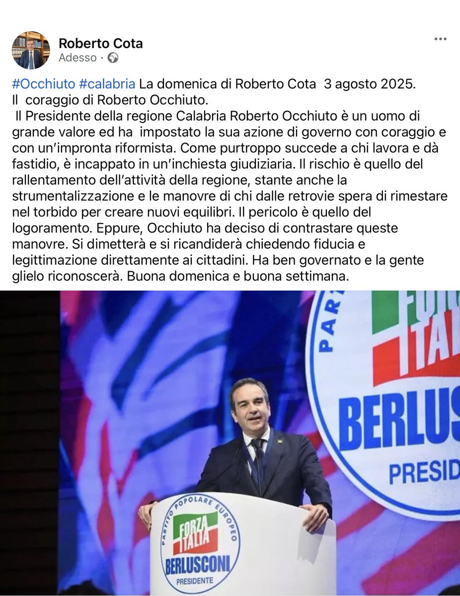 #occhiuto #calabria