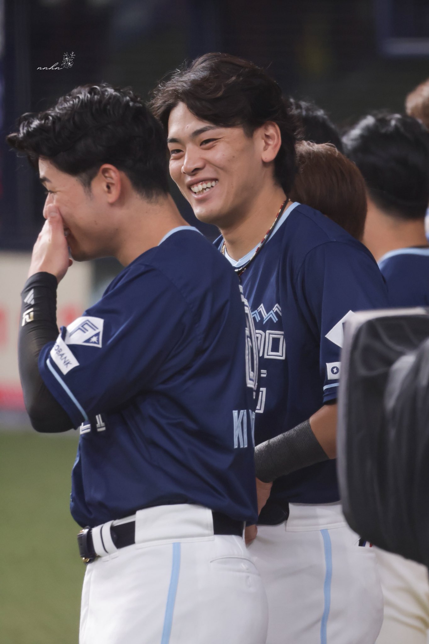 ◾️ファイターズ　推しペアクッション　野村佑希　清宮幸太郎 最終値下 日ハム 推しペアオリジナルクッション #5野村佑希 #21