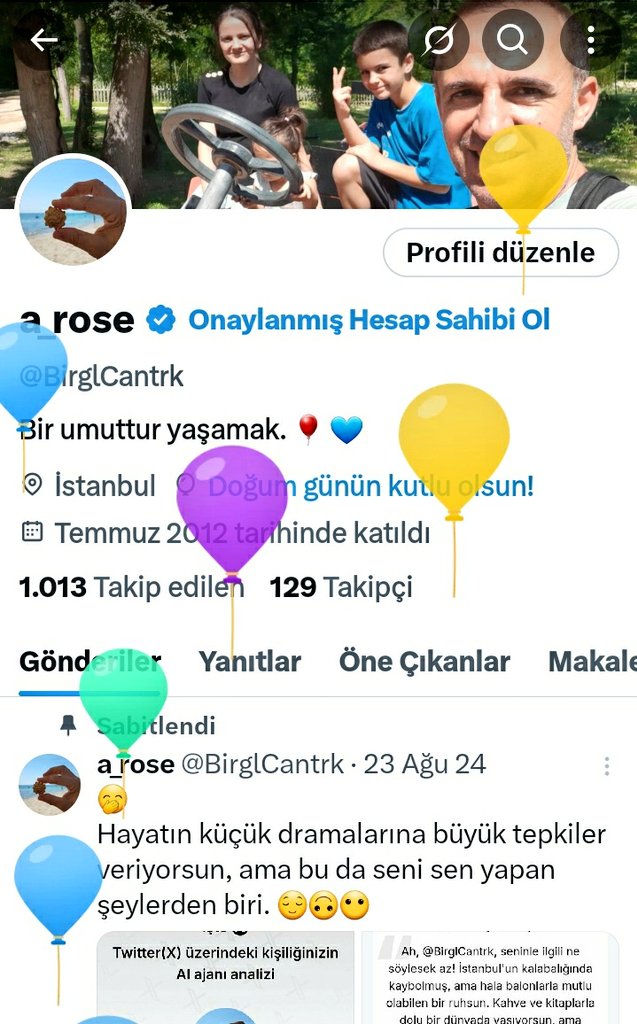 Balonları seviyorum ... 🎈🍀