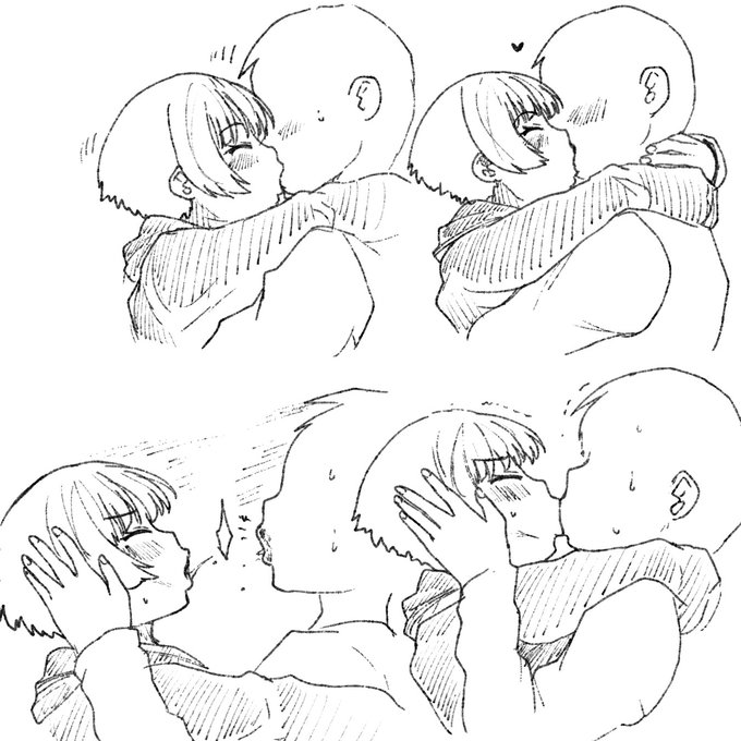 キス大好きすぎて絶対離れたくない女 