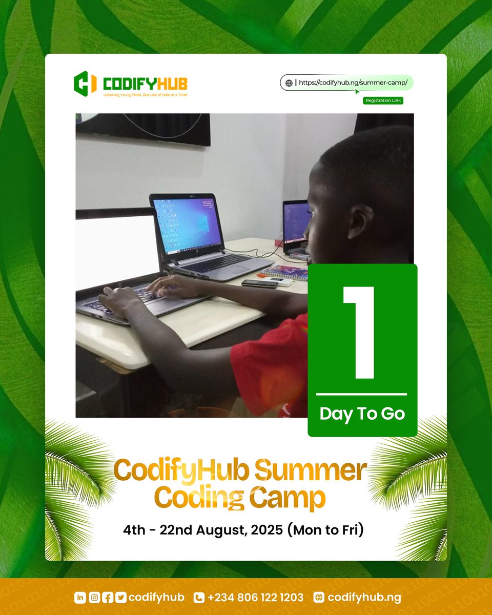 1 day to go!😁🥳🥳