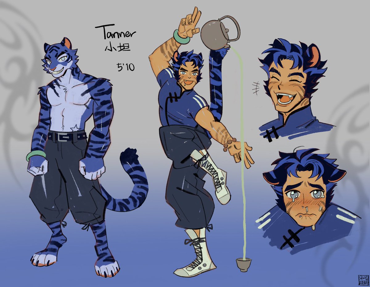 SKCD_Loen4's tweet photo. My tiger bby🐯🌊✨
Well he could be a fursona too
#oc https://t.co/lPgMaiHaJV