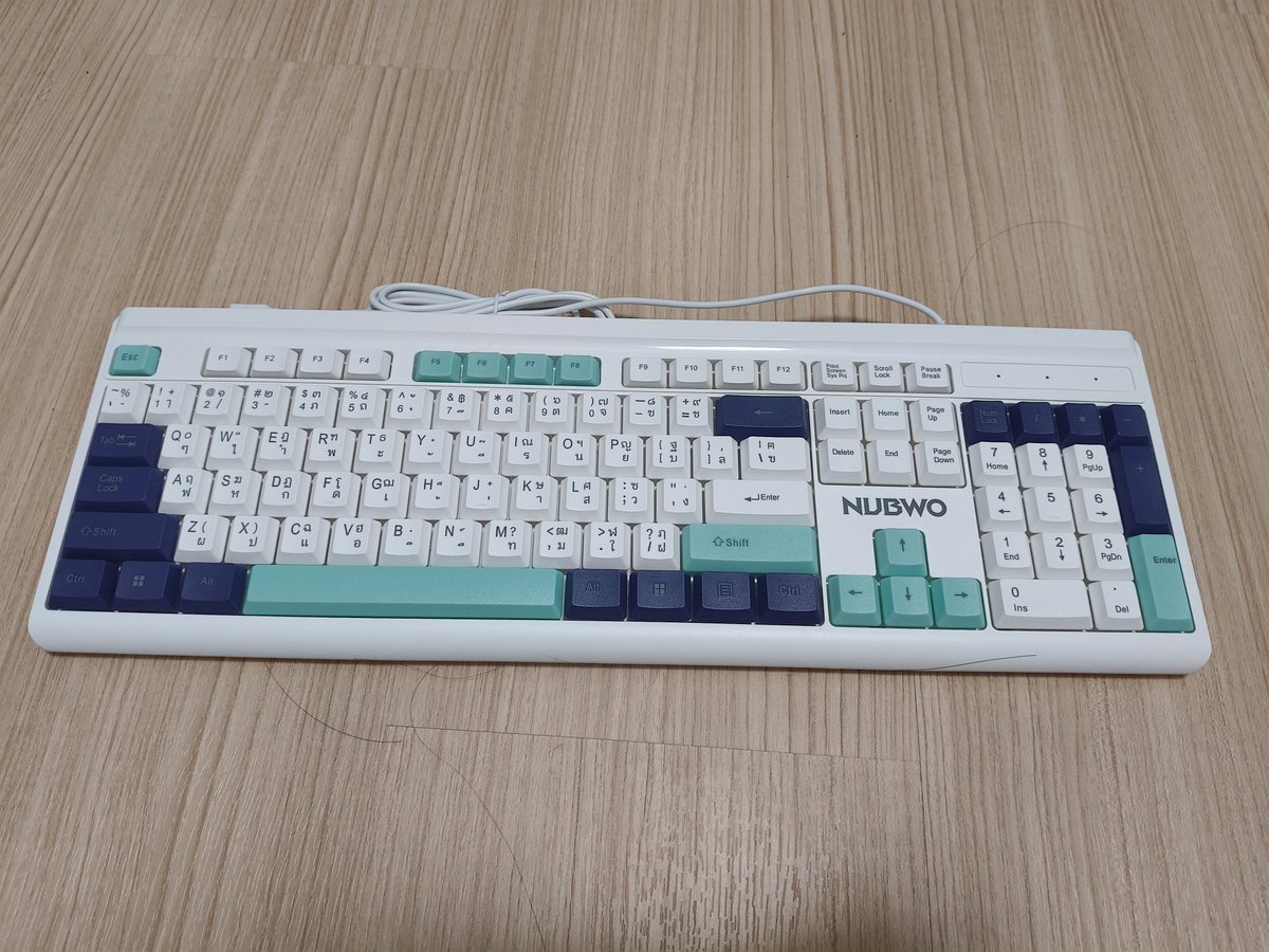 คีบอร์ด สีสันสวยงาม 

🛒ตะกร้า : s.shopee.co.th/60H7ERP963
#คีย์บอร์ด