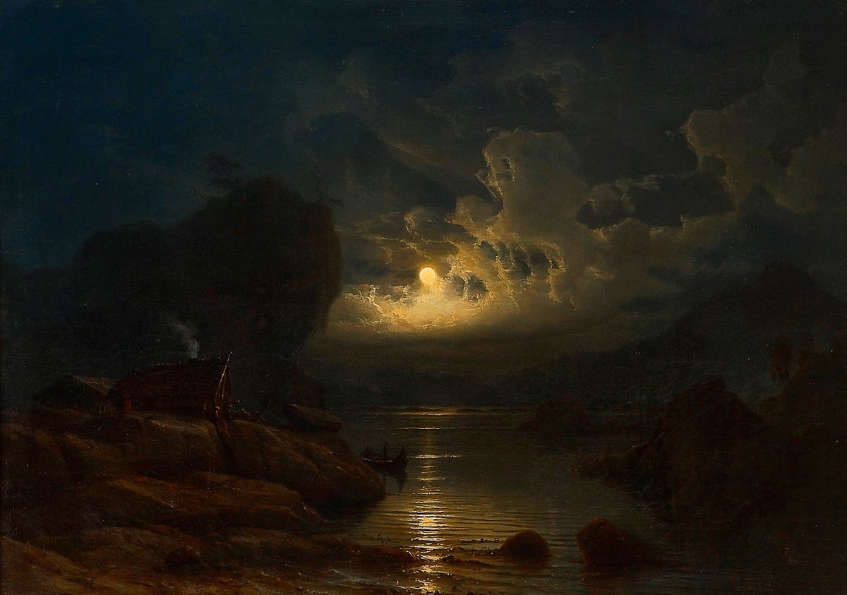 SparksBrains's tweet photo. (1852) #art #painting by Knud #Baade https://t.co/YRHGbfuQLU