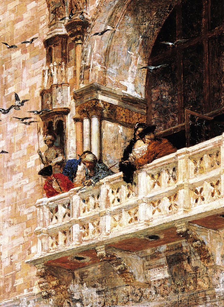 Domenica

Al Balcone di Palazzo Ducale. Venezia 1881

Giacomo Favretto