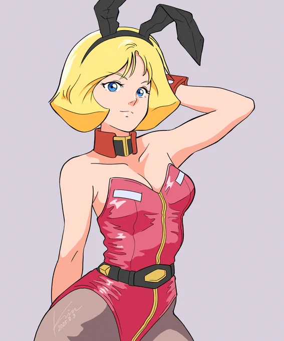 昨日が #バニーの日 だと知って、 バニーセイラさんを描きました (遅い)