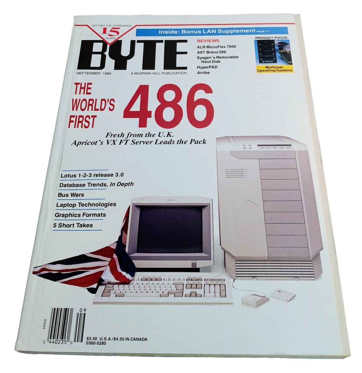 Byte magazine, September '89: The world's first 486 - that's some pretty insane computing power for 1989 . .