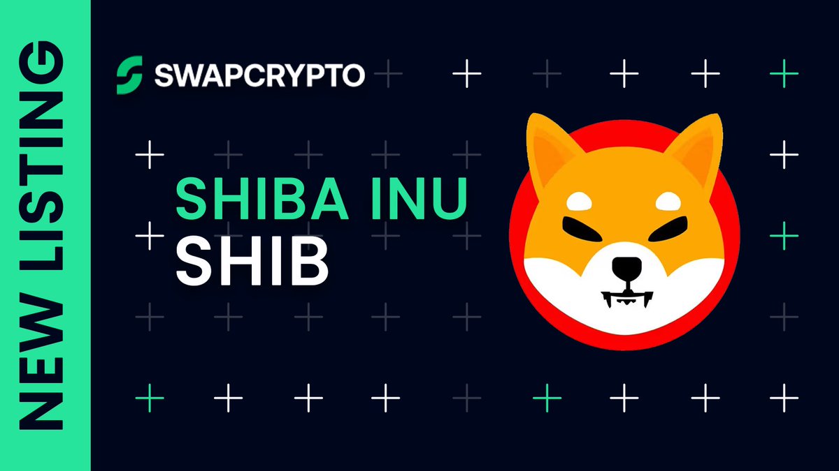 swapcrypto_com's tweet photo. 🔥 SwapCrypto Will List #SHIBA ($SHIB)

SwapCrypto is pleased to announce the listing of Shiba Inu ( $SHIB ).
Trading is now live on https://t.co/usGVOs7DG6.

Key Highlights:
•No KYC required
•No account registration
•Permissionless, instant trading https://t.co/ODdOSj4Dri
