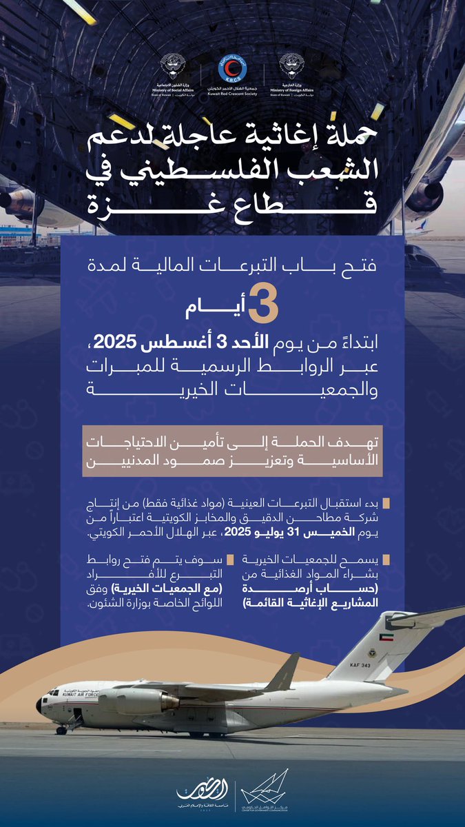 حملة إغاثية عاجلة لدعم الشعب الفلسطيني في قطاع غزة

#CGCKuwait