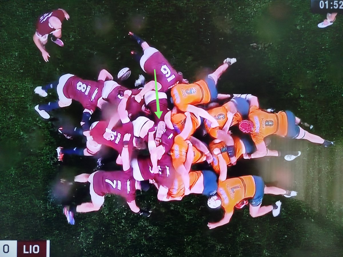 Porter up to his normal tricks again yesterday.... And the most astonishing thing is? It was the Aussies who got penalised in this scrum!