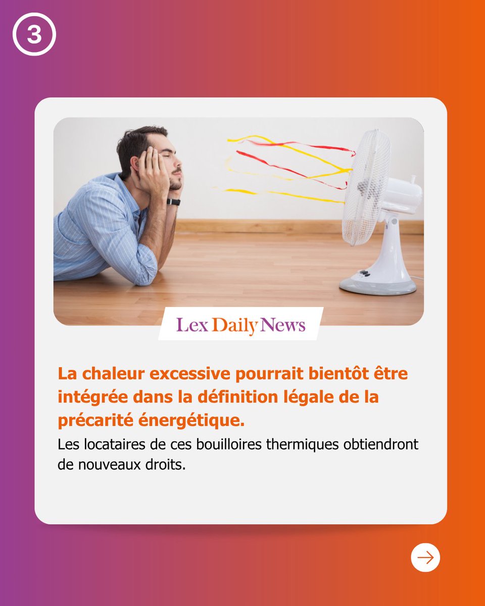 💬 :  Calcul de vos impôts par le fisc, doublement du plafond de la franchise médicale, chaleur et précarité énergétique…    

La suite ici : lexdailynews.fr/la-newsletter-…